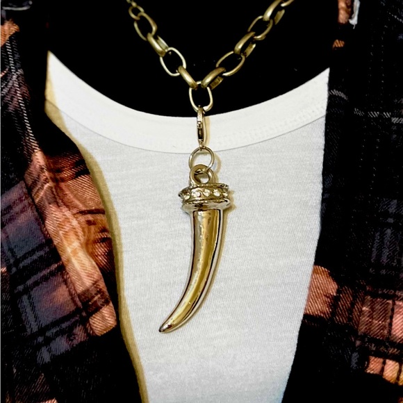 Flannel tie dye shirt with skull on back. NECKLACE FOR SALE. SOLD SEPARATELY - Picture 5 of 6